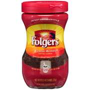 Folgers Folgers Classic Roast Caffeinated Instant Coffee Crystals 8 oz., PK6 2550020629